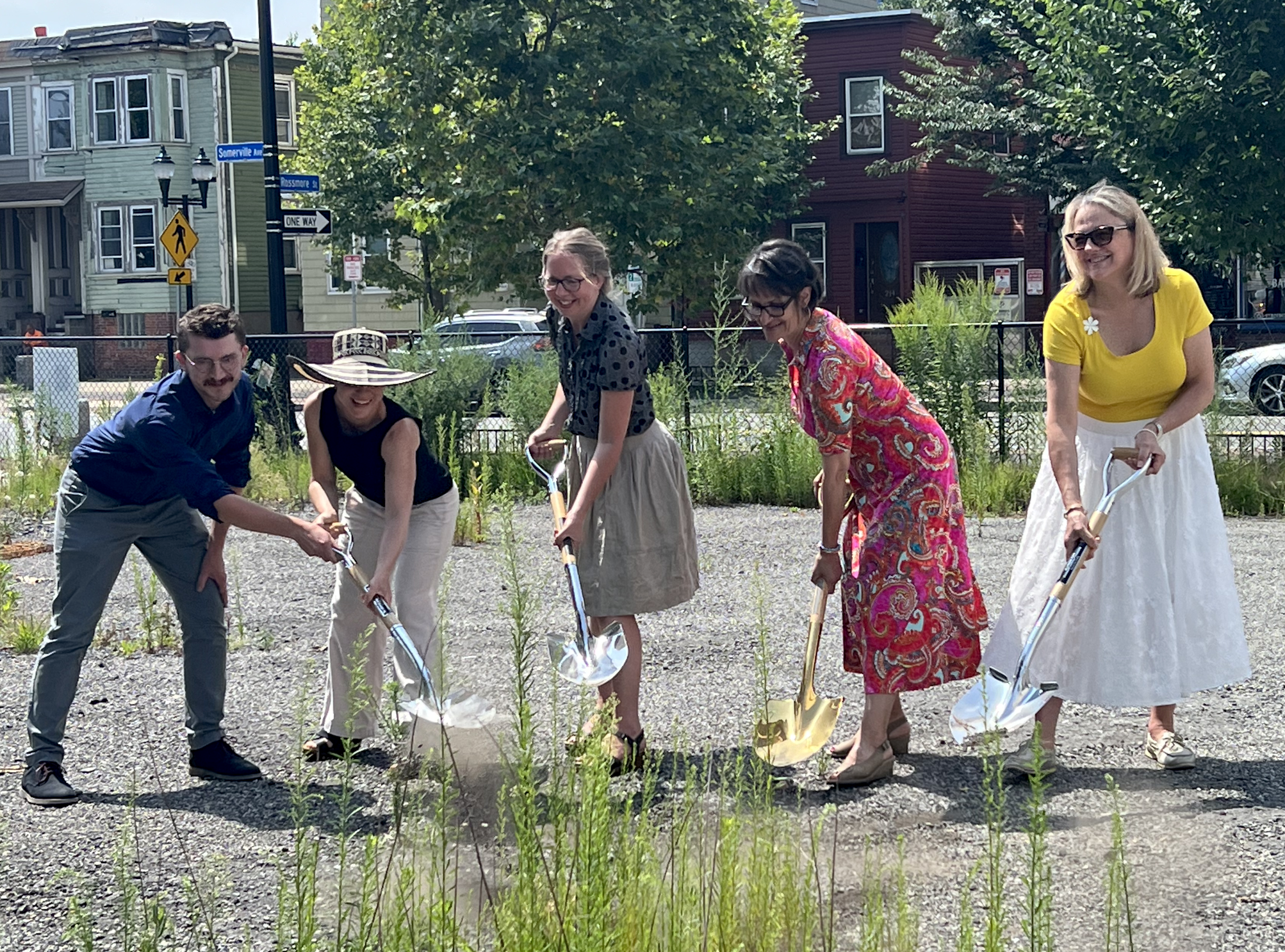 217 Somerville Ave Pocket Park - Ground Breaking