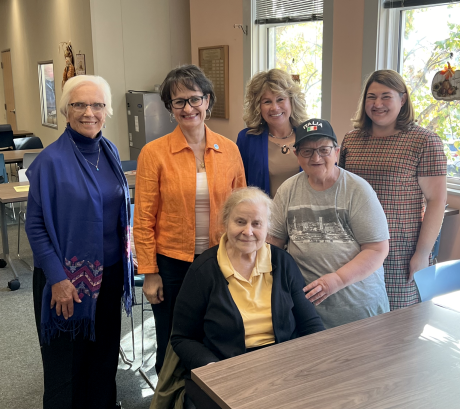 Katjana with Senors & Pat Jehlen