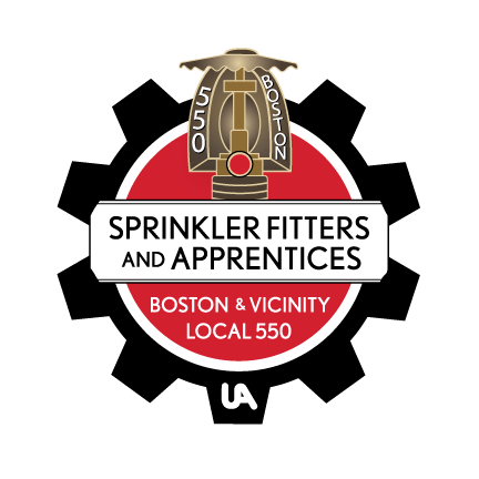 Sprinkler Fitters Local Union #550 Logo